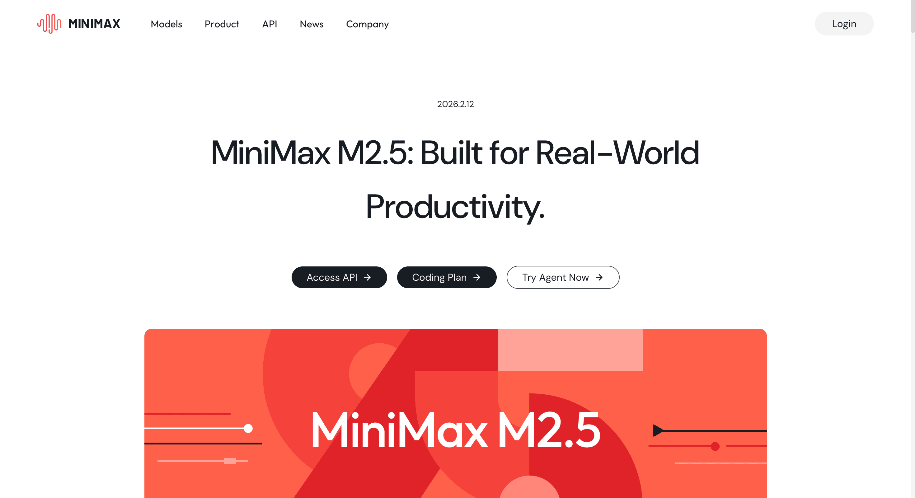 MiniMax — AI model platform for real-world productivity